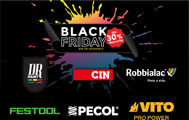 Dê cor à sua casa com a nossa Black Friday
