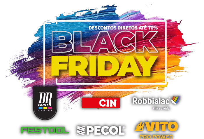 Dê cor à sua casa com a nossa Black Friday