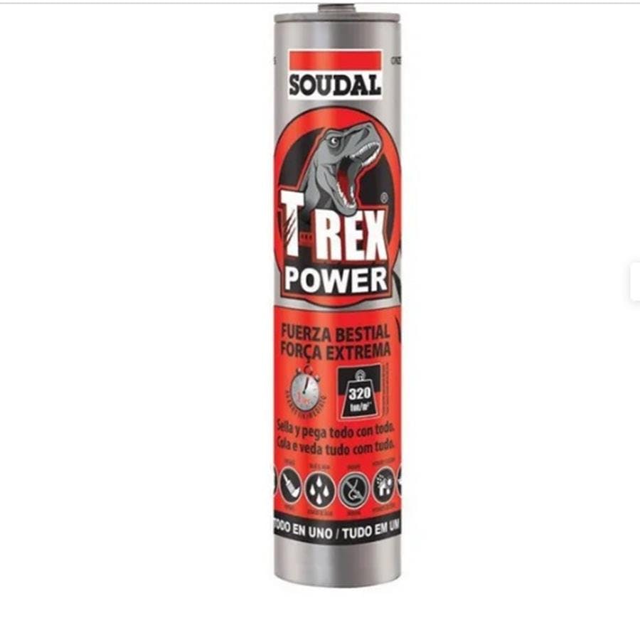 SOUDAL, T-REX POWER (CLEAR) - 290mL