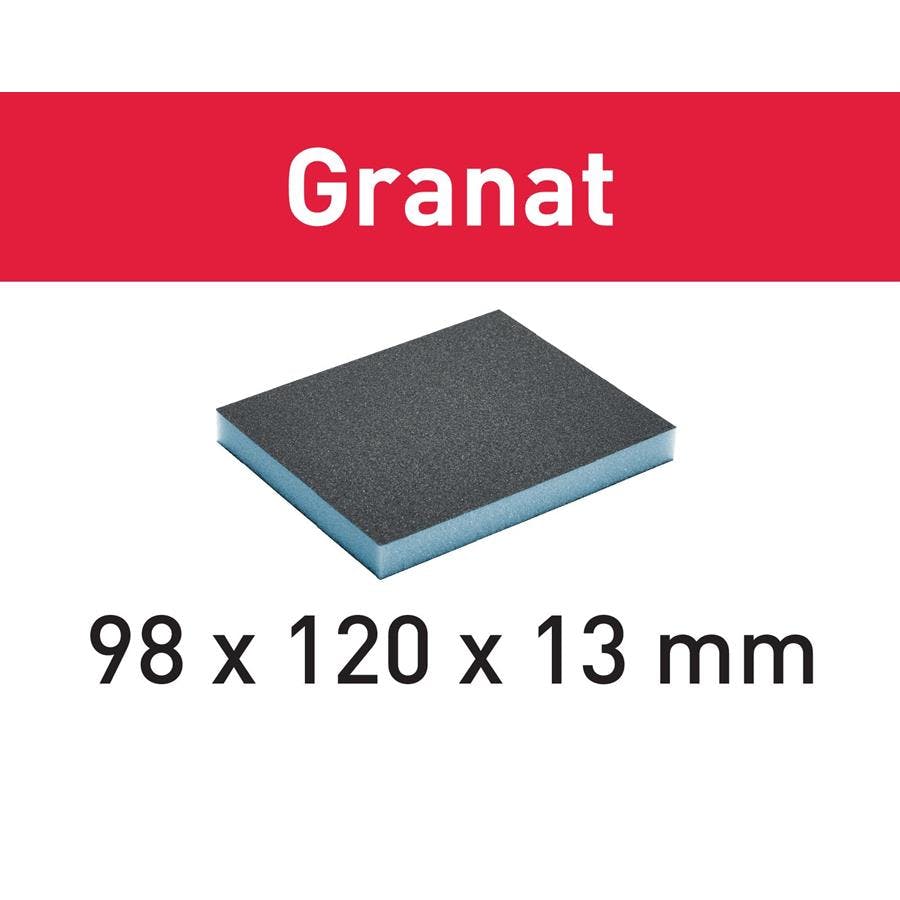 Esponja Abrasiva 98x120x13 Gr/6 Granat